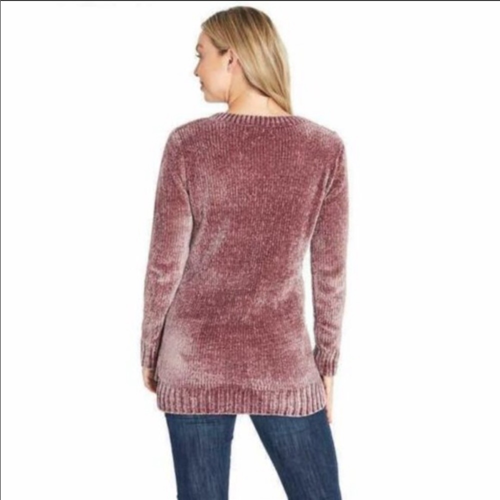 NWT ORVIS Chenille V-Neck Pullover Sweater - Picture 3 of 3